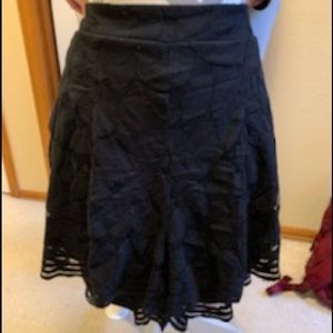 Torrid Skort with overlay